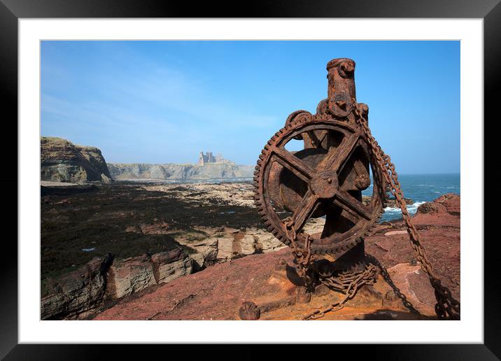 Winch at Seacliff harbour Framed Mounted Print by JC studios LRPS ARPS