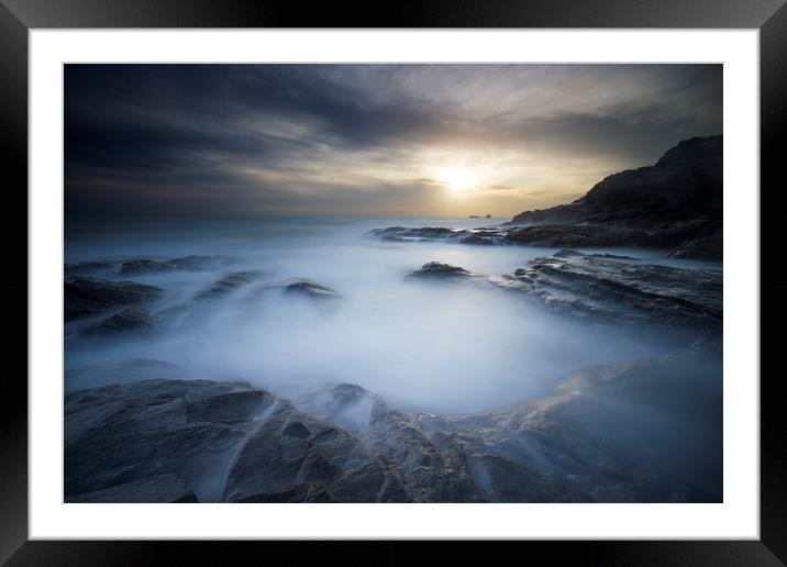 Disappearing Framed Mounted Print by mark leader