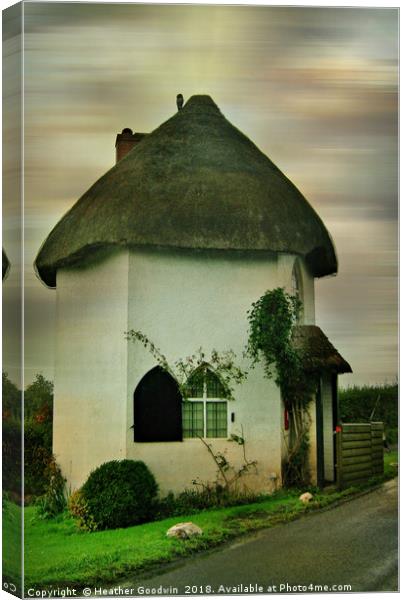 The Little Toll House Canvas Print by Heather Goodwin