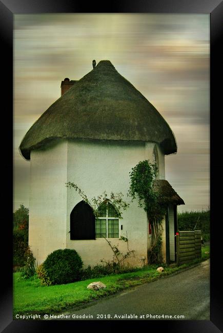 The Little Toll House Framed Print by Heather Goodwin