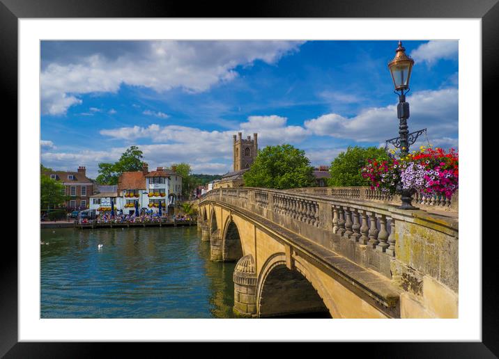 Henley on Thames, Oxforshire , England  Framed Mounted Print by Philip Enticknap