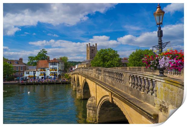 Henley on Thames, Oxforshire , England  Print by Philip Enticknap