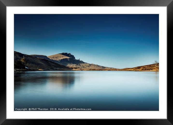 The Old Man of Storr No. 2 Framed Mounted Print by Phill Thornton