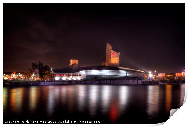 Imperial War Museum North, Salford. Print by Phill Thornton