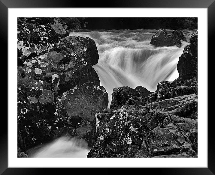 White Water! (2) Framed Mounted Print by Jeni Harney