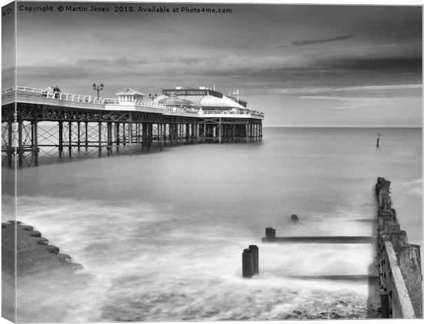 The Victorian Pier, Cromer Canvas Print by K7 Photography