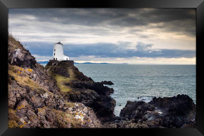 The Tower at Llanddwyn Island, Anglesey. Framed Print by Colin Allen