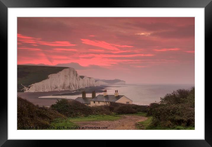 Iconic Dawn Framed Mounted Print by Steve Cole