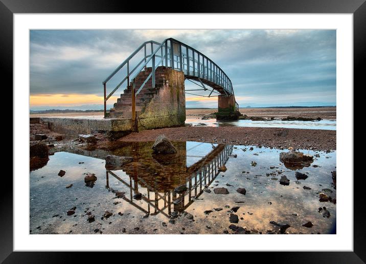 Bridge to nowhere  Framed Mounted Print by JC studios LRPS ARPS