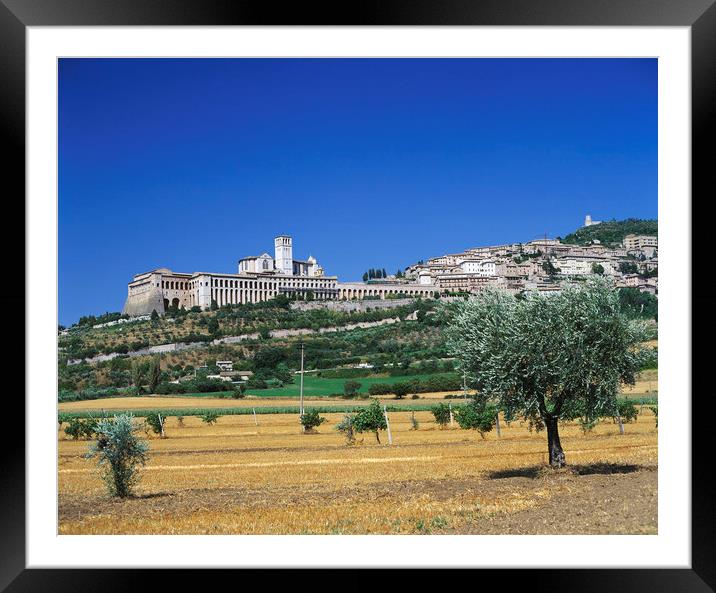 ASSISI, UMBRIA  ITALY  Framed Mounted Print by Philip Enticknap