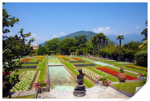 Villa Taranto Gardens,Lake Maggiore,  Print by Philip Enticknap