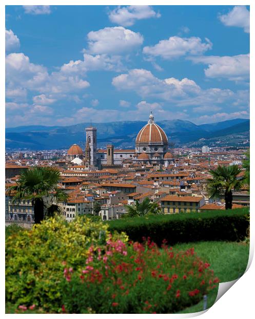 FLORENCE ITALY  Print by Philip Enticknap