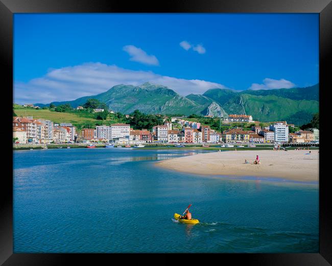 RIBADESELLA, ASTURIAS ,SPAIN. Framed Print by Philip Enticknap