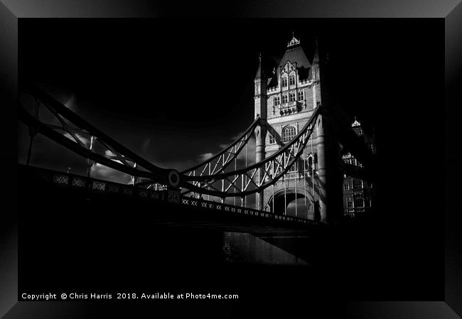 Tower Bridge Framed Print by Chris Harris