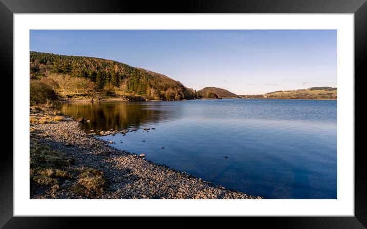 Ullswater in the English lake district Framed Mounted Print by Naylor's Photography