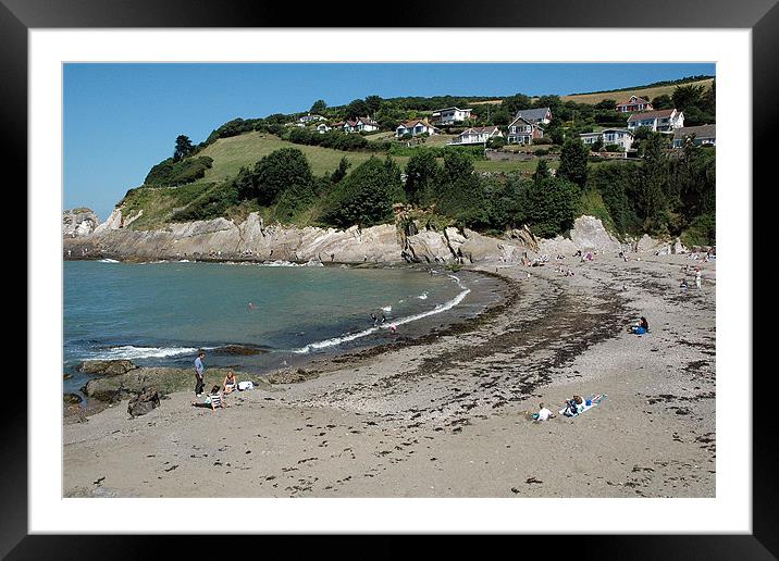 Combe Martin Framed Mounted Print by Graham Piper