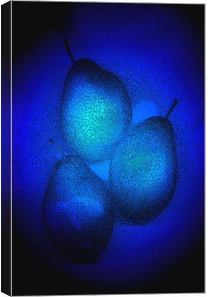 Plasma pears Canvas Print by Graham Piper