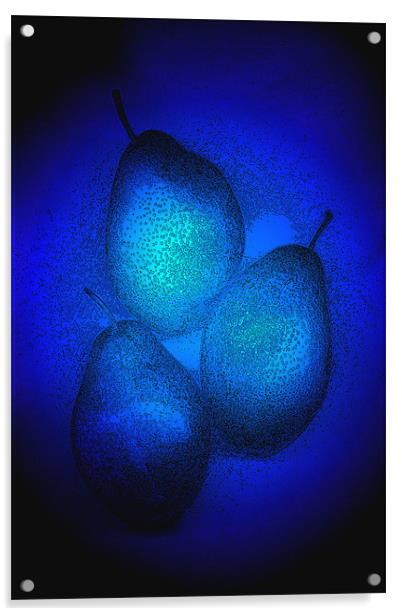 Plasma pears Acrylic by Graham Piper