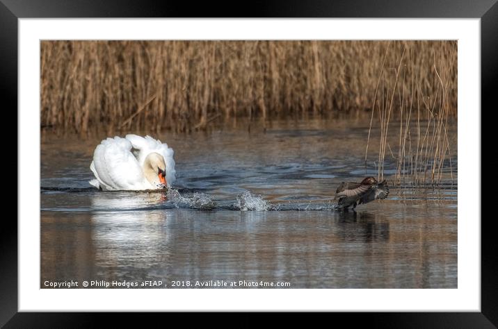 Time to Leave Framed Mounted Print by Philip Hodges aFIAP ,