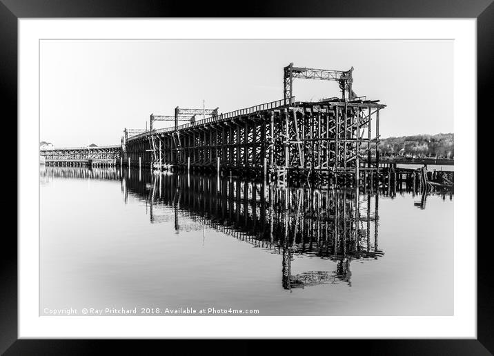Dunston Staithes  Framed Mounted Print by Ray Pritchard