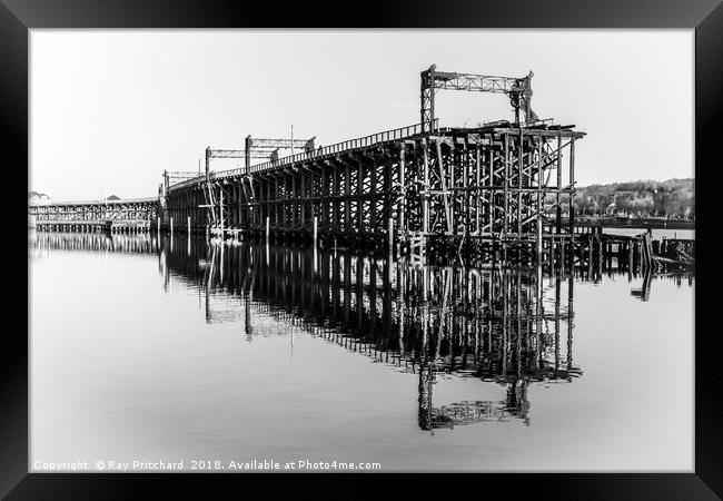 Dunston Staithes  Framed Print by Ray Pritchard