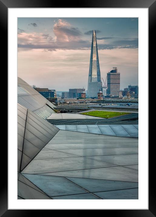The Shard #2 Framed Mounted Print by Paul Andrews