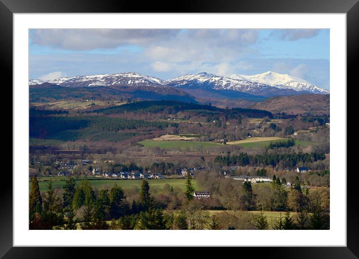 Kiltarlity  Framed Mounted Print by Macrae Images