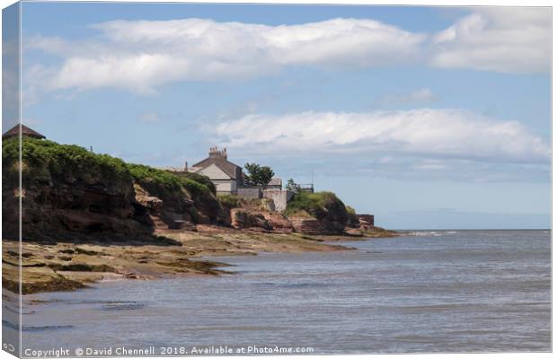 Hilbre Island   Canvas Print by David Chennell