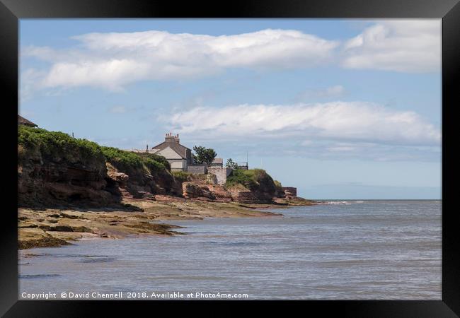Hilbre Island   Framed Print by David Chennell
