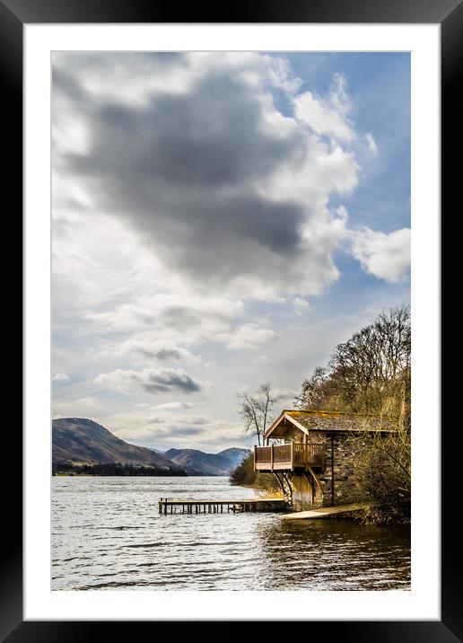Portrait of the Duke of Portland Boathouse  Framed Mounted Print by Naylor's Photography