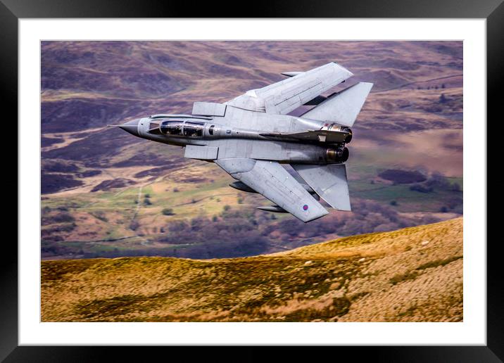 41 Squadron TES Tornado GR4 Framed Mounted Print by Oxon Images