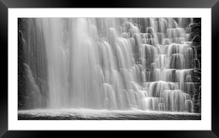 Falling Foss, North Yorkshire Framed Mounted Print by Martin Williams