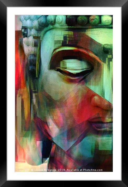 BUDDHA DREAMS Framed Mounted Print by Jacque Mckenzie
