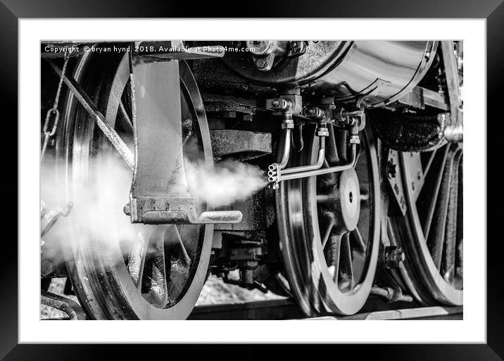 Steam Art  Framed Mounted Print by bryan hynd