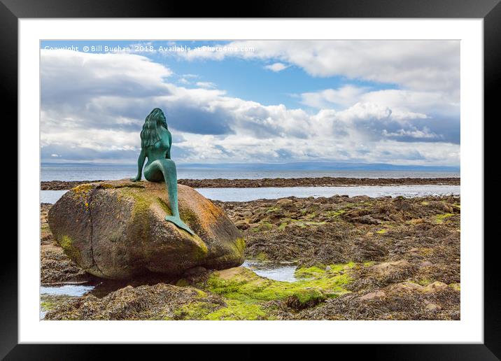 Mermaid Of The North Framed Mounted Print by Bill Buchan