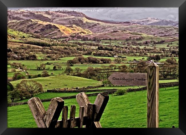 Lake District Landscape Framed Print by Martyn Arnold