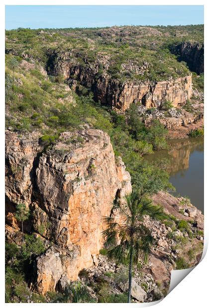 Katherine Gorge Print by Andrew Michael