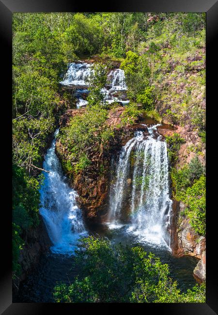 Florence Falls Framed Print by Andrew Michael