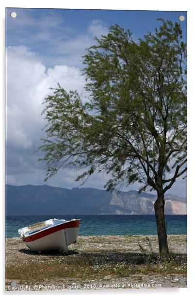Greece, Evia Island  Acrylic by PhotoStock Israel