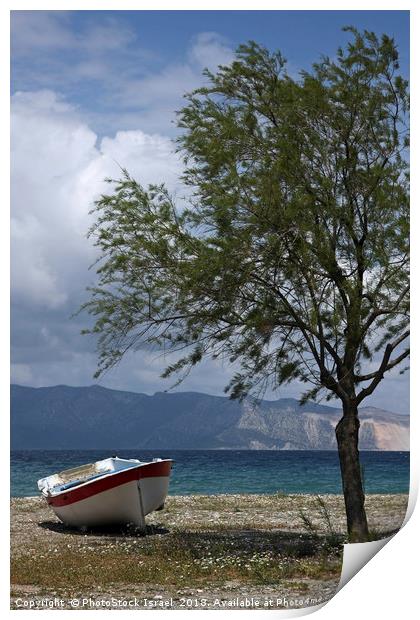 Greece, Evia Island  Print by PhotoStock Israel