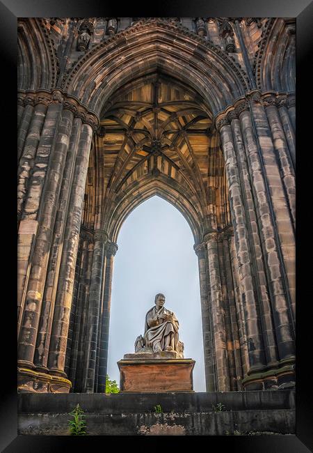 Edinburgh Sir Walter Scott Monument Framed Print by Antony McAulay