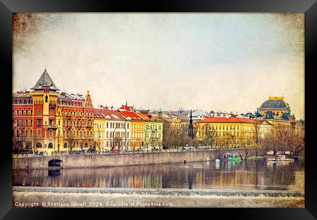 Prague Framed Print by Svetlana Sewell