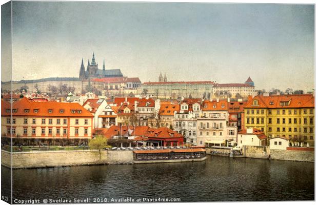 City of Prague Canvas Print by Svetlana Sewell