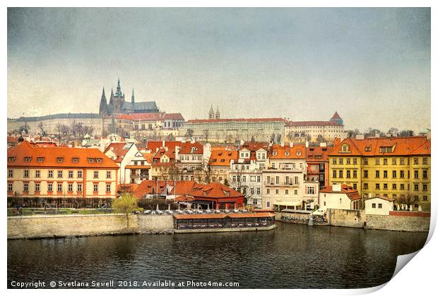 City of Prague Print by Svetlana Sewell