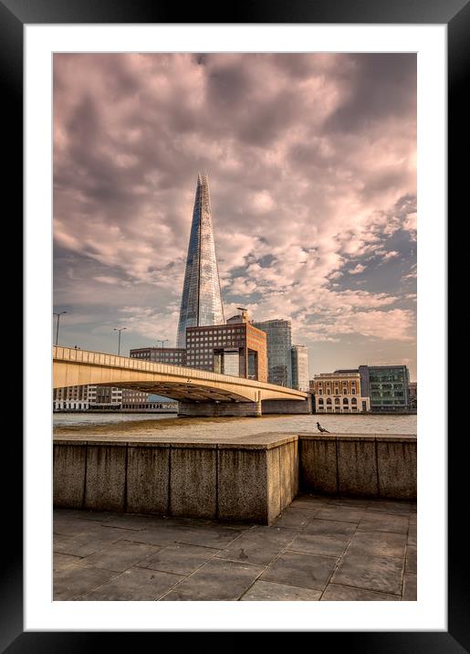 The Shard #6 Framed Mounted Print by Paul Andrews