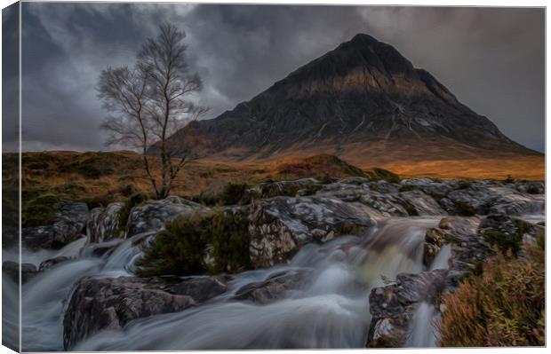 The Buachaille #2 Canvas Print by Paul Andrews