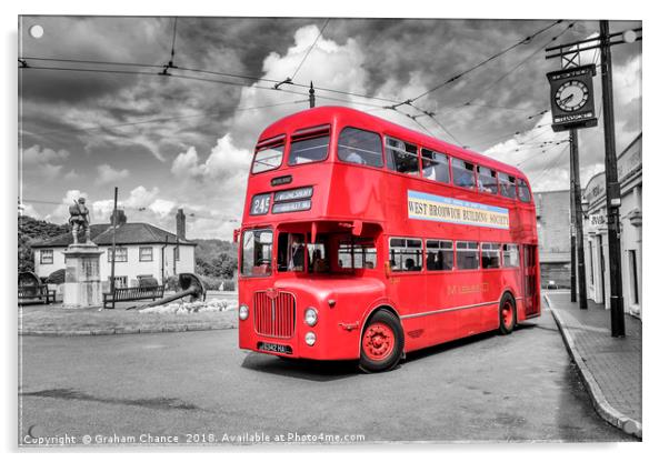 Midland Red bus Acrylic by Graham Chance
