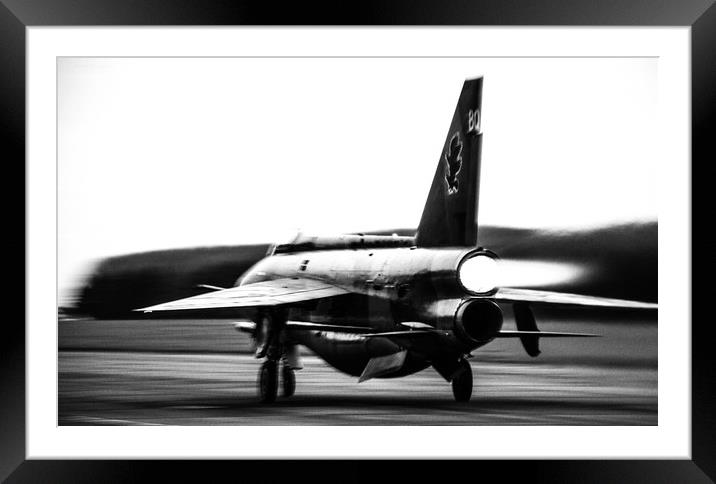 Iconic Cold War Jet Lightning XS904  Framed Mounted Print by Steven Hurrell