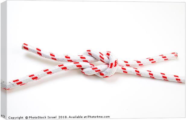 The Reef (Square) Knot Canvas Print by PhotoStock Israel