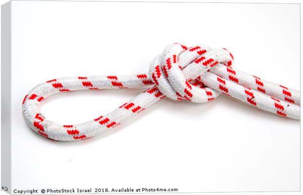 Overhead loop knot  Canvas Print by PhotoStock Israel